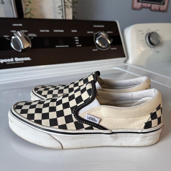 Vans Shoes - Vans Classic Slip-On Checkerboard US Women 7